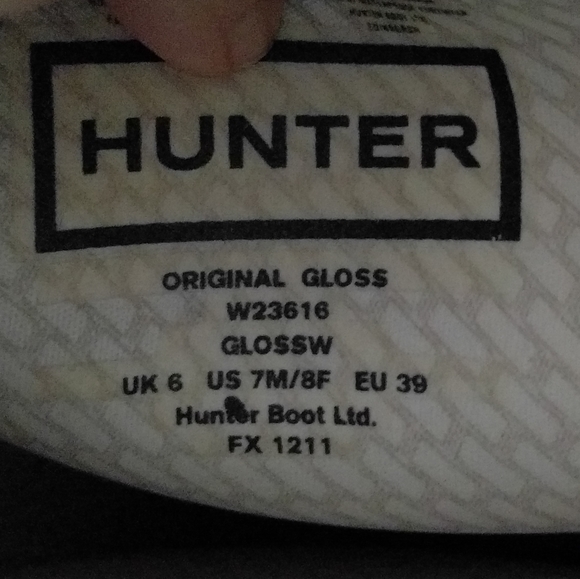 HUNTER Tall Rain boots black - Picture 4 of 5